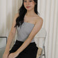 Channie Padded Tube Top (Cream)