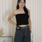 Channie Padded Tube Top (Cream)
