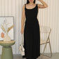 Zinnia Cotton Maxi Dress (Grey)
