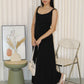 Zinnia Cotton Maxi Dress (Grey)