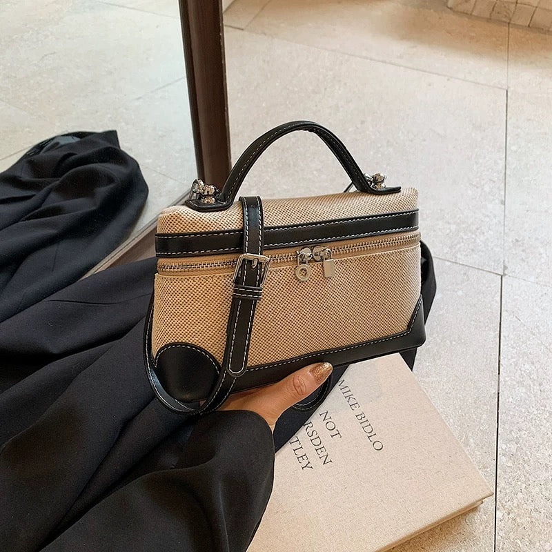 Canvas Mini Box Bag