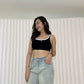 Eleanor Thin Knit Crop Top