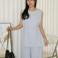 Lauren Two Piece Pants Set (Black)