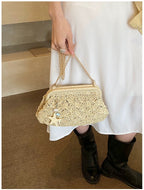 Woven Bag With Adjustable Strap