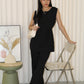 Lauren Two Piece Pants Set (Black)
