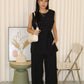 Lauren Two Piece Pants Set (Black)
