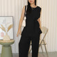 Lauren Two Piece Pants Set (Black)