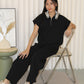 Aiko Knit Two Piece Pants Set (Khaki)