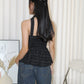Hayden Tube Flare Top (Black)