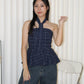 Hayden Tube Flare Top (Black)