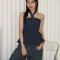 Hayden Tube Flare Top (Black)