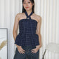 Hayden Tube Flare Top (Black)