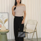 Liora Block Color Suit Pants (Grey)