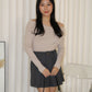 Ravina Long Sleeve Top (Black)