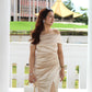 Heidi Off Shoulder Maxi Dress (Champagne)