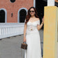 Kathryn Off Shoulder Maxi Dress (White)