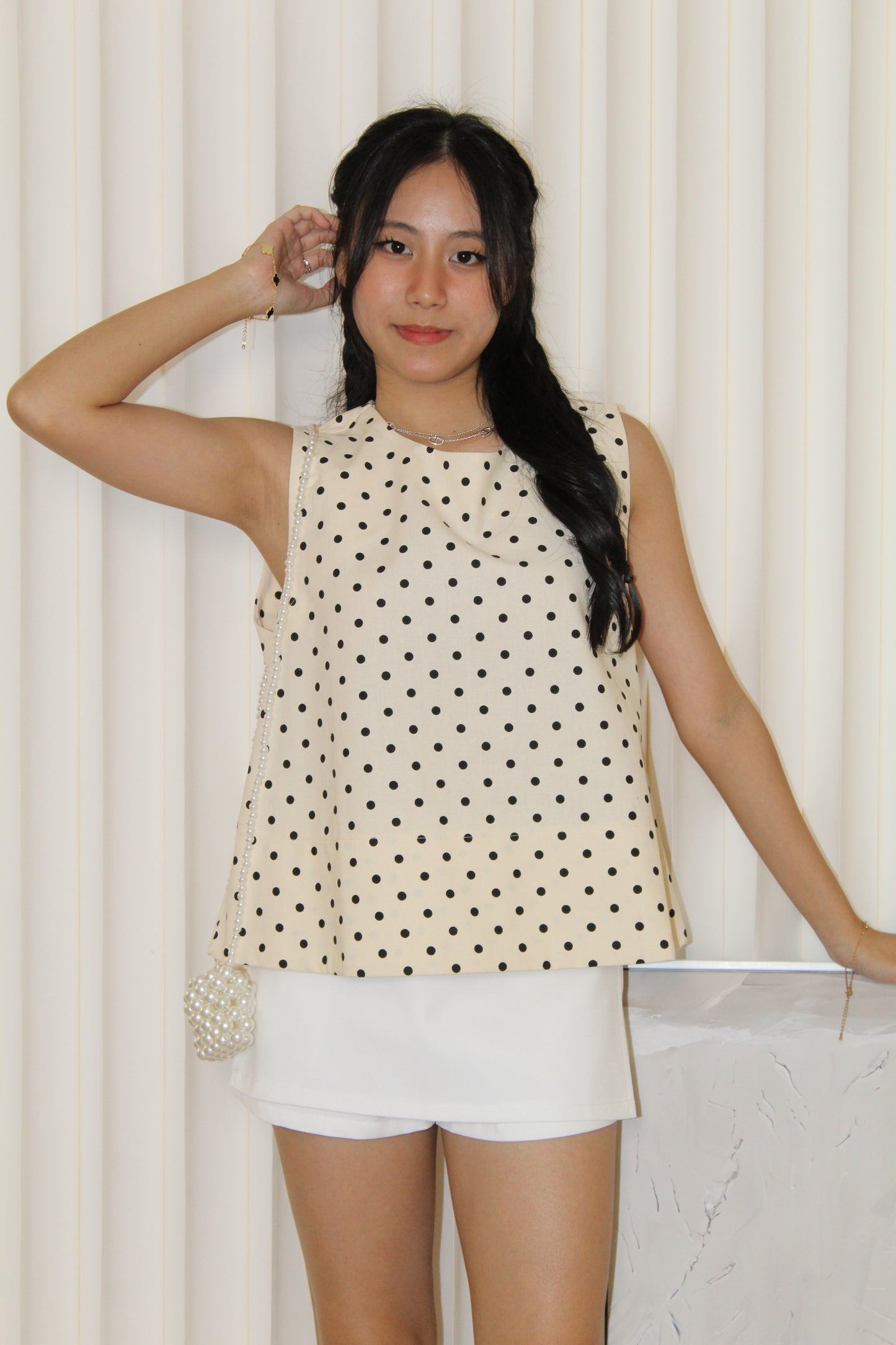 Jayla Relaxed Top (Cream)