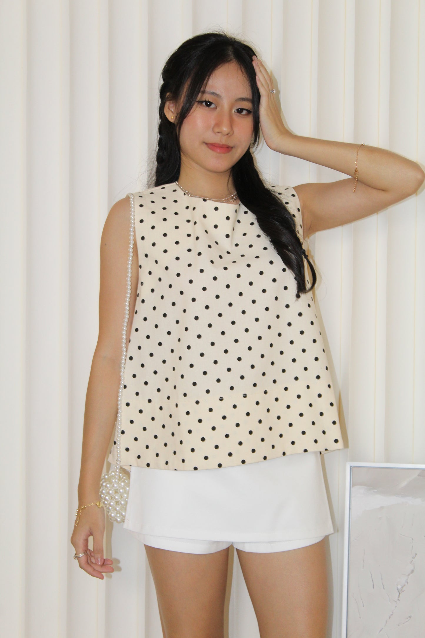 Jayla Relaxed Top (Cream)