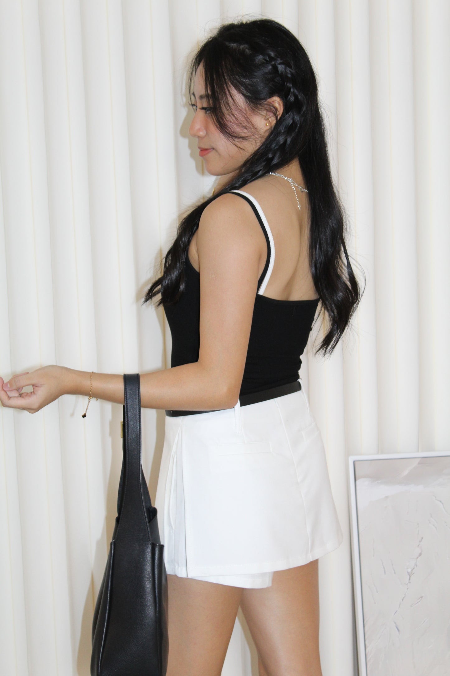 Spencer Mini Skirt (Grey)