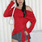 Chelsea Asymmetric Top (Red)