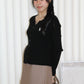 Tiarra Knit Cardigan Top (Black)