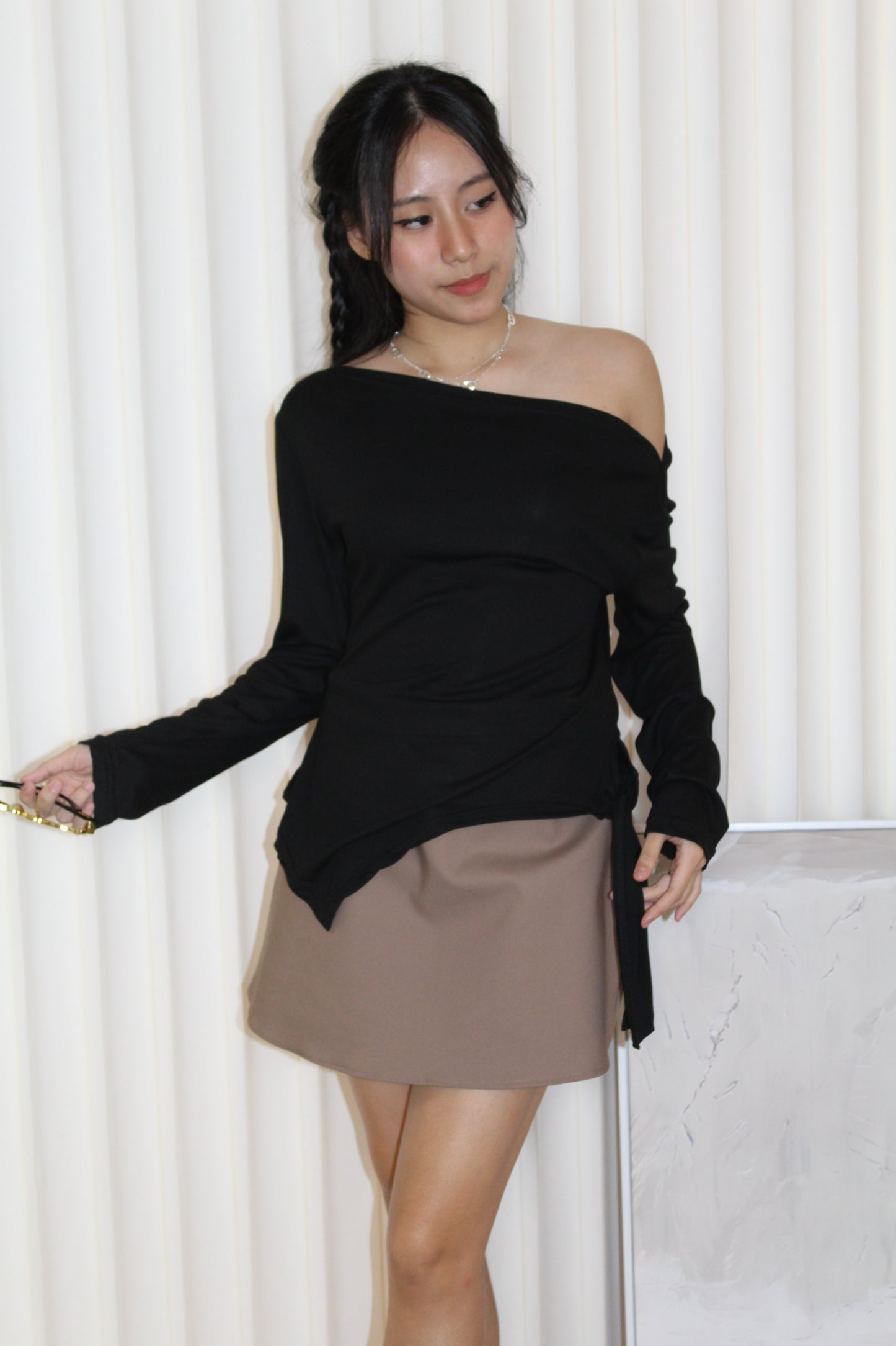 Chelsea Asymmetric Top (Red)