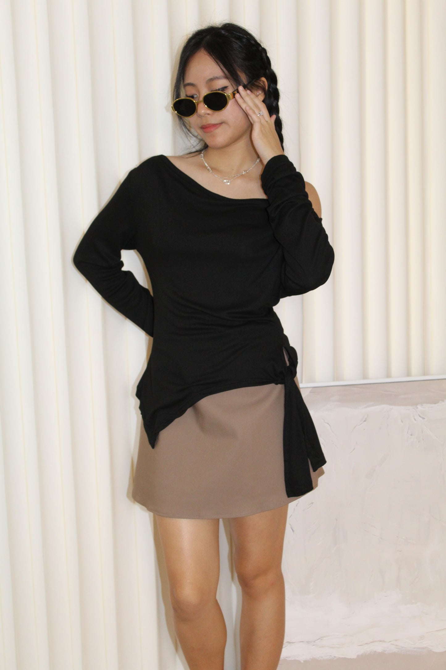 Chelsea Asymmetric Top (Red)