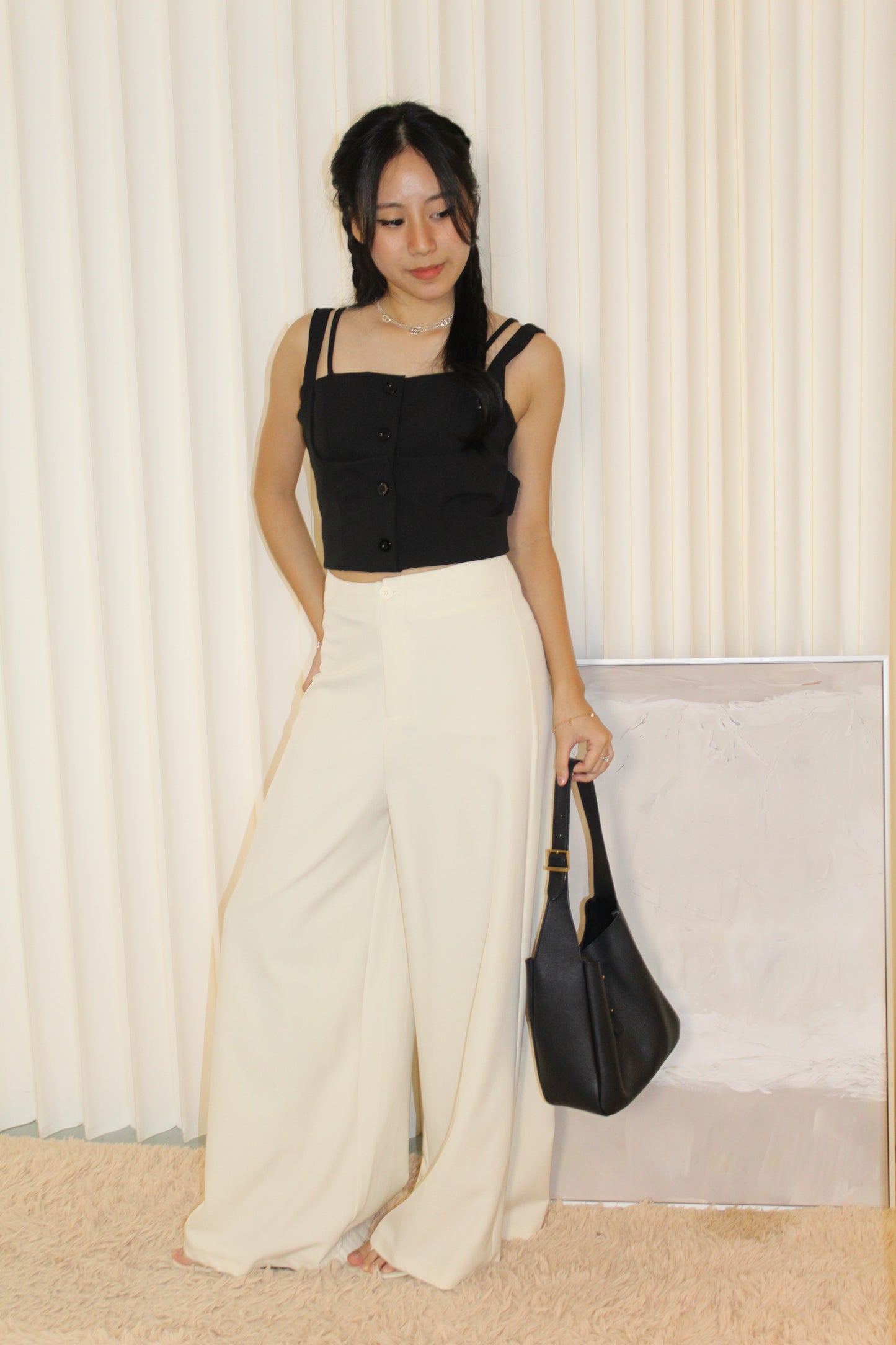 Amelda Suit Long Pants (Cream)