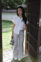 Lucia Straight Pants (Black)