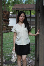 Tilda A-Line Shorts (White)