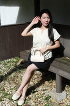 Tilda A-Line Shorts (White)