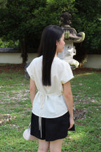 Tilda A-Line Shorts (White)