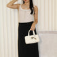 Kacey Cotton Maxi Skirt (Black)