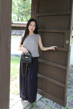 Paloma Knit Sleeveless Top (Yellow)