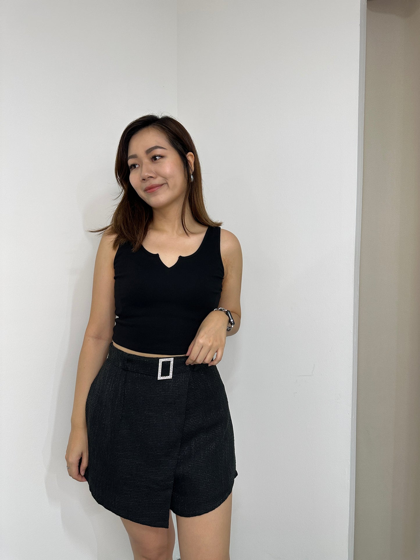 Rilla Crop Top (Black)