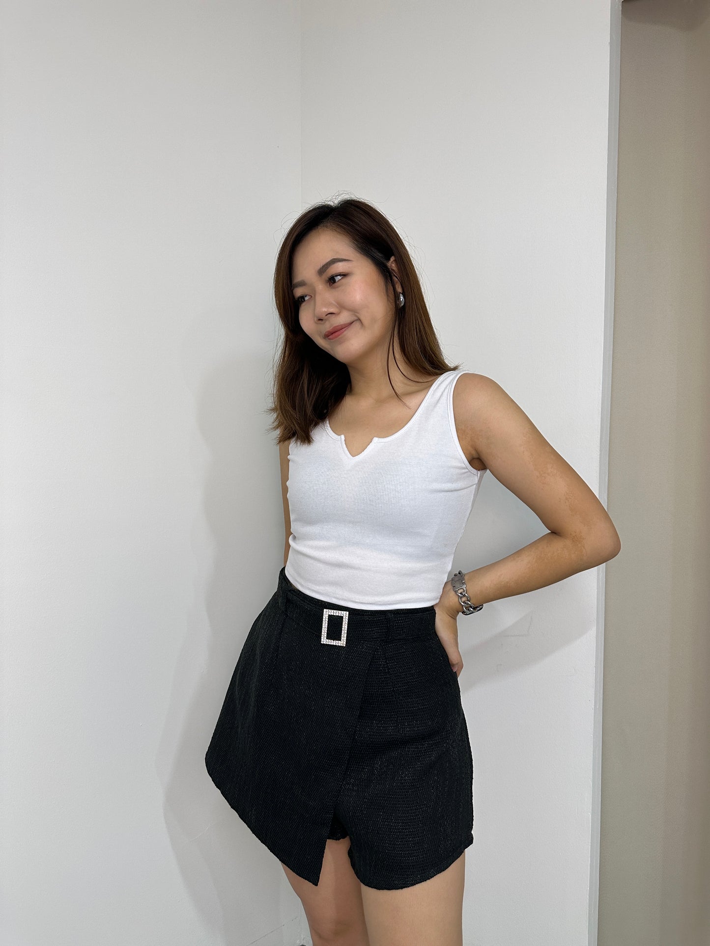 Rilla Crop Top (White)