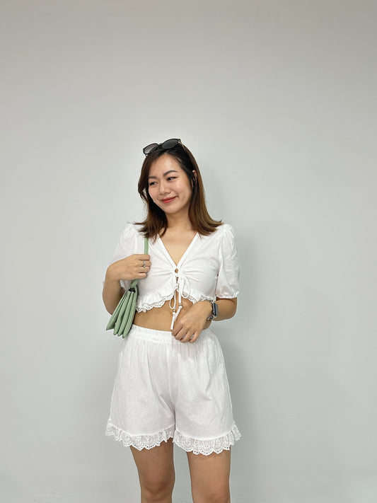 Adley Hem Set (White)