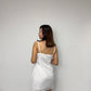 Audra Broderie Mini Dress (White)
