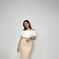 Melody Fish Tail Skirt (Cream)