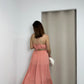 Annette Maxi Dress (Pink)