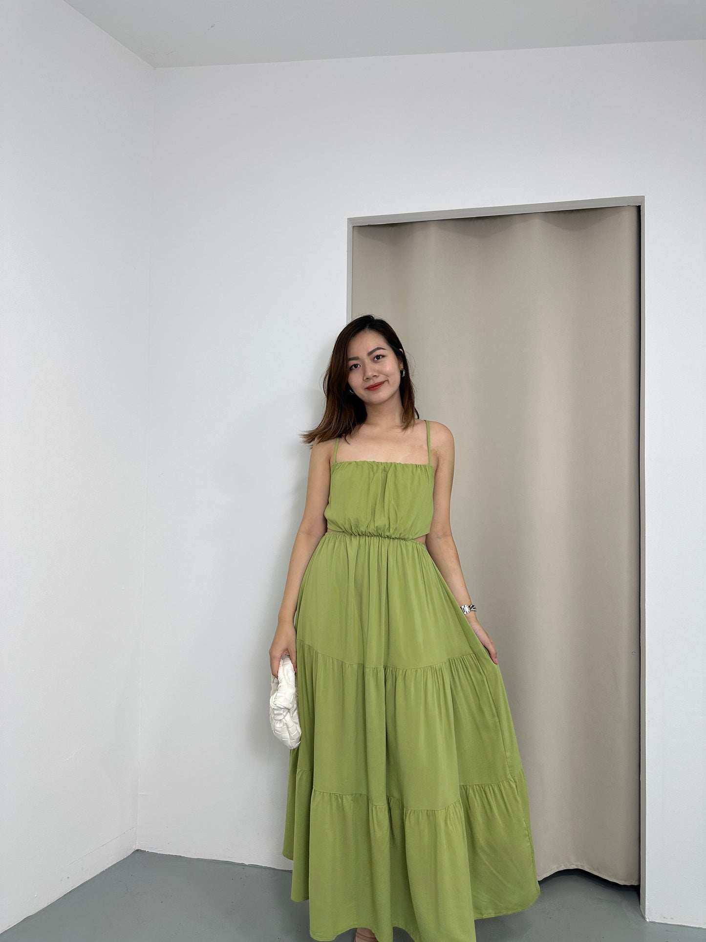 Annette Maxi Dress (Green)