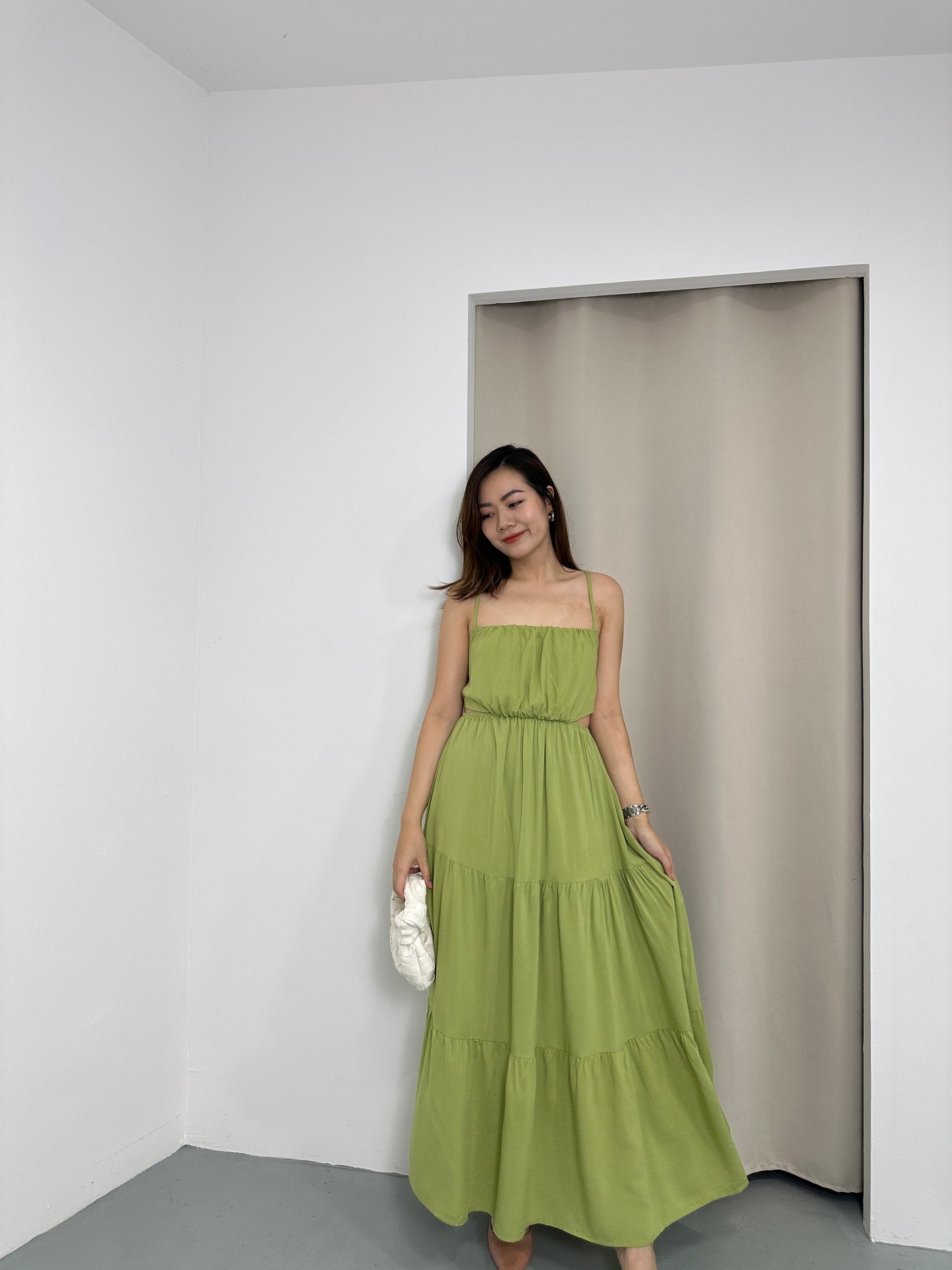 Annette Maxi Dress (Green)