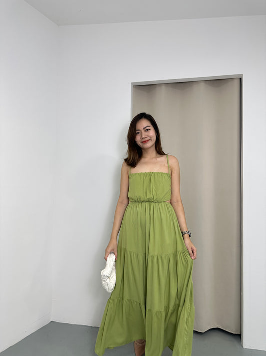 Annette Maxi Dress (Green)