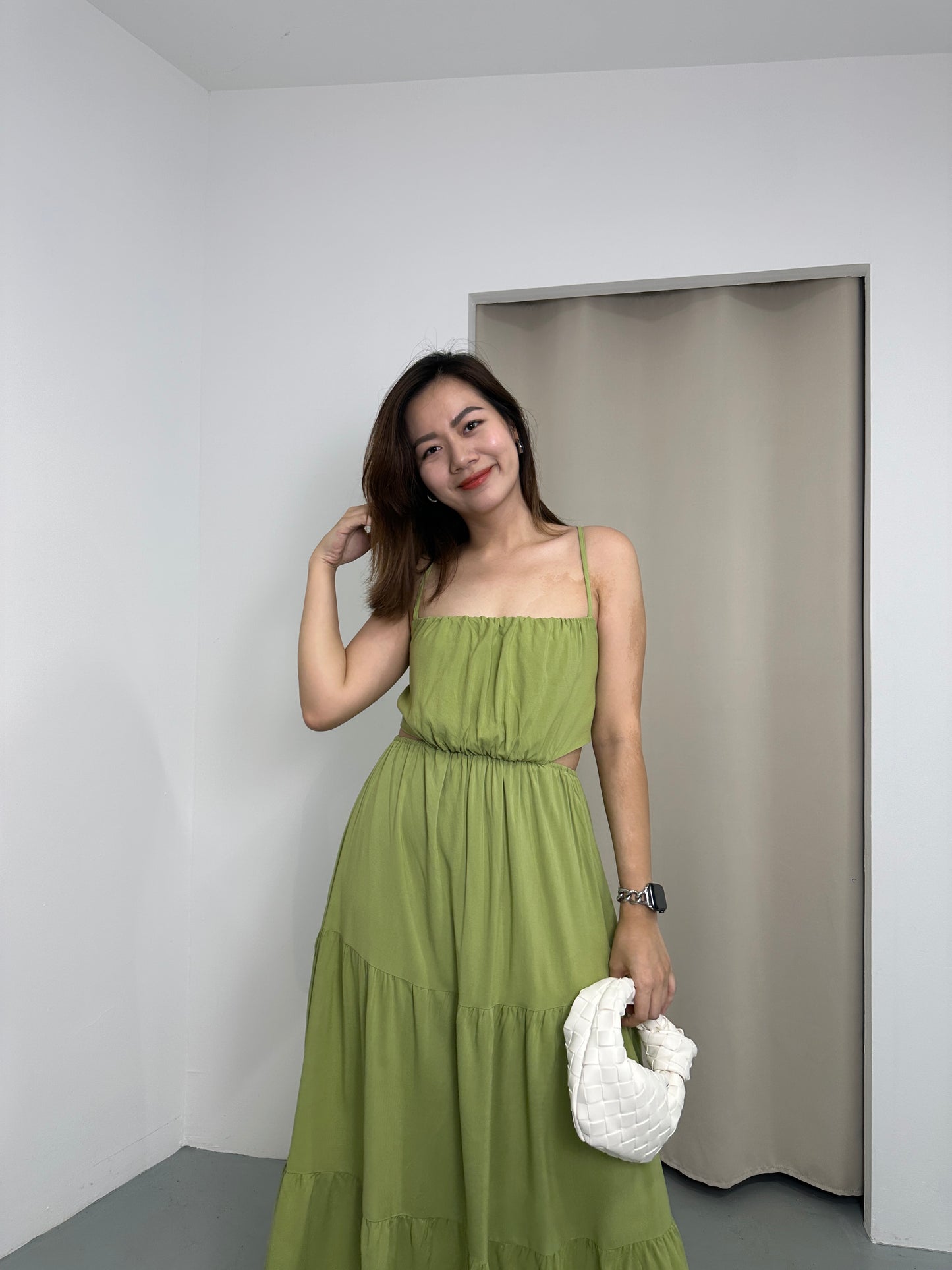 Annette Maxi Dress (Green)