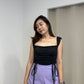 Sierra Ruched Top (Black)