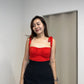 Sonia Crop Top (Red)