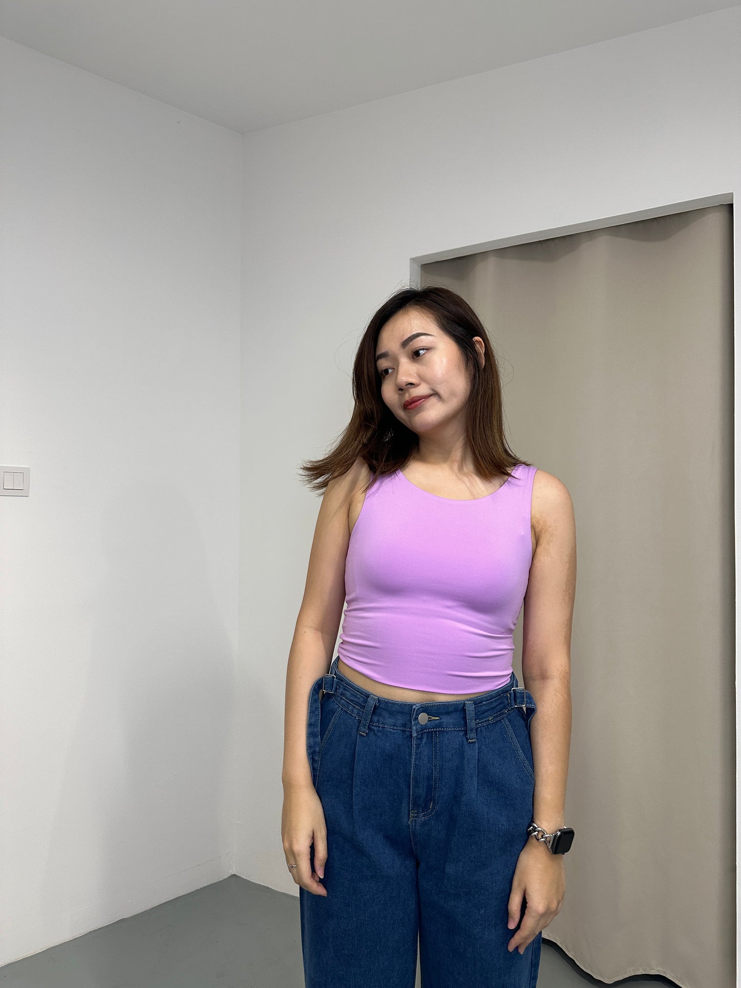 Rina Tank Top (Lilac)